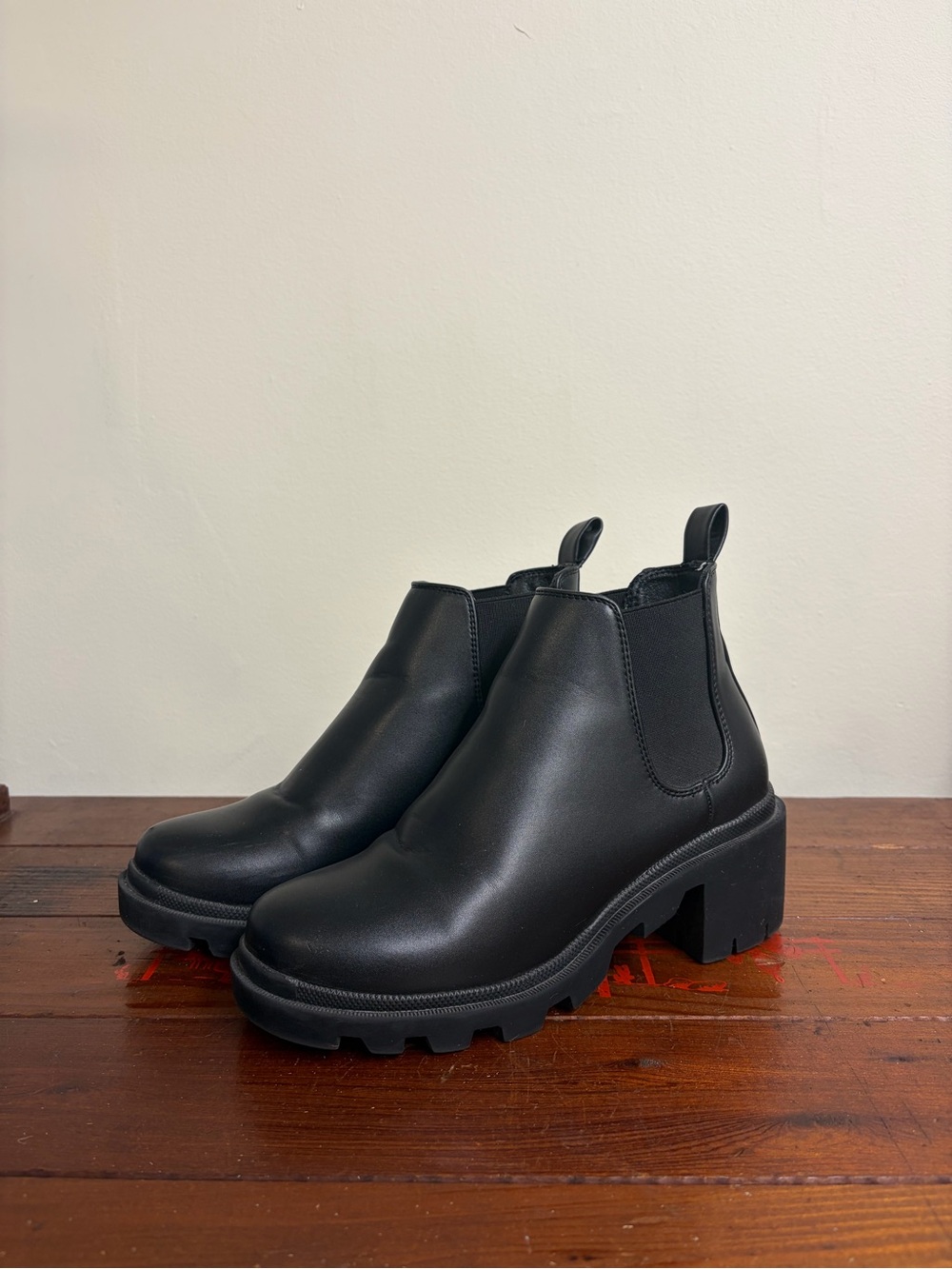 Black Steve Madden Boots